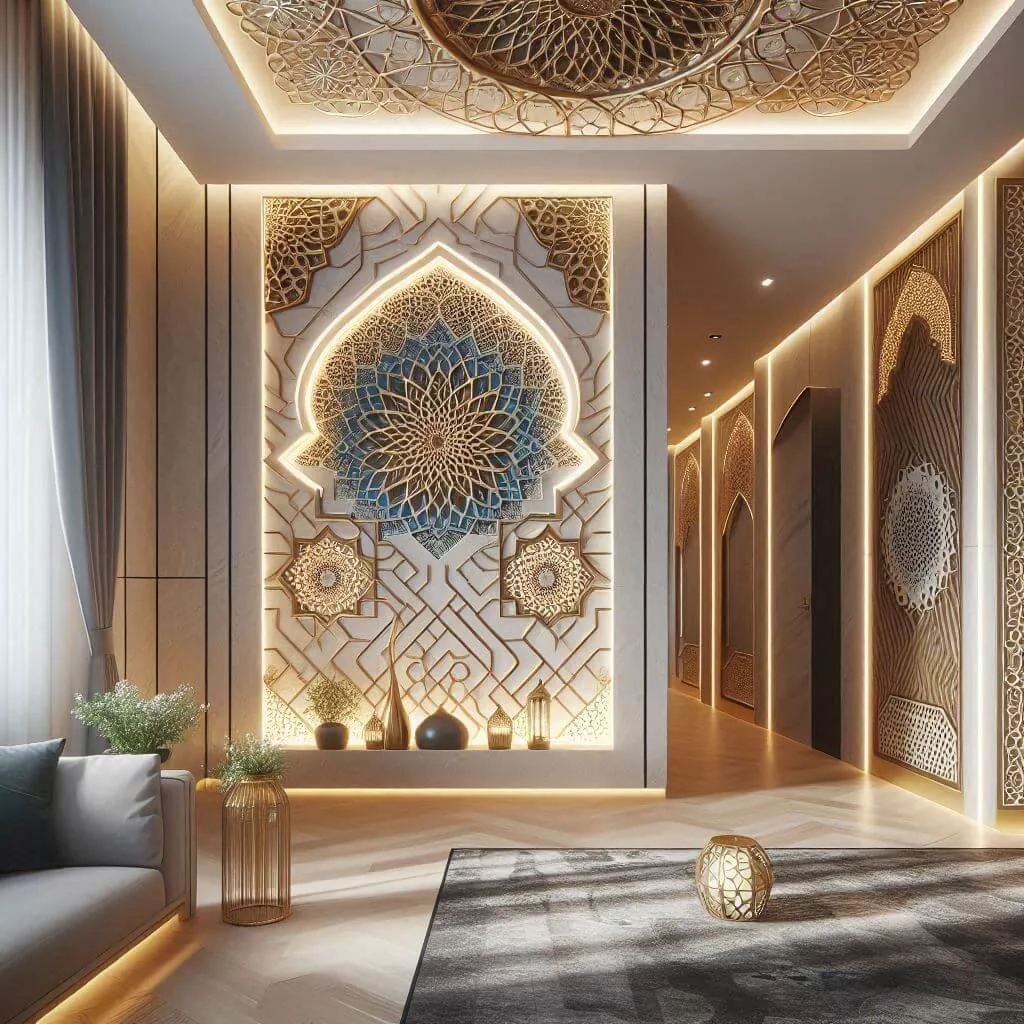 ديكور محراب سعودي منزلي